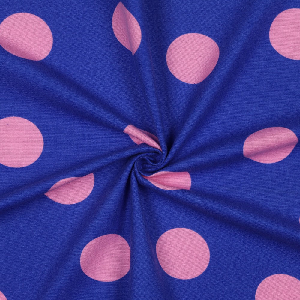 
                  
                    Flanel Dots - Cobaltblauw Roze - Poppy
                  
                