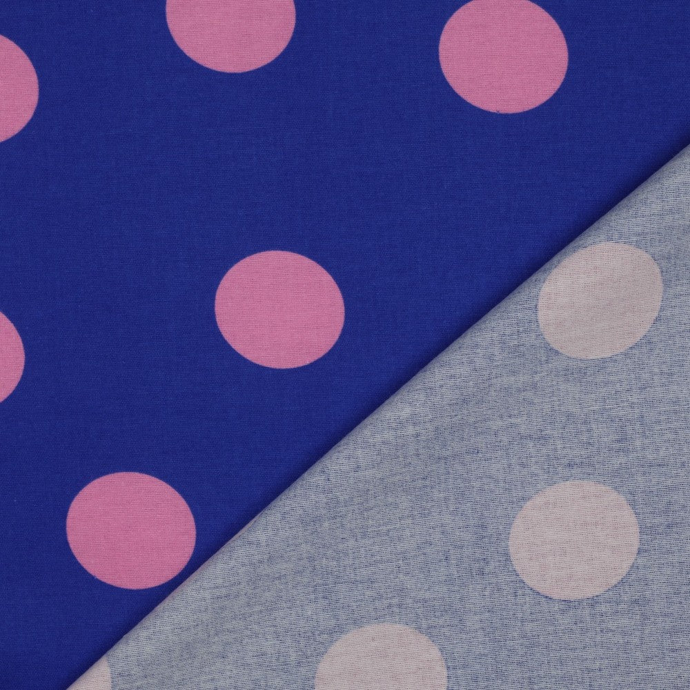 
                  
                    Flanel Dots - Cobaltblauw Roze - Poppy
                  
                