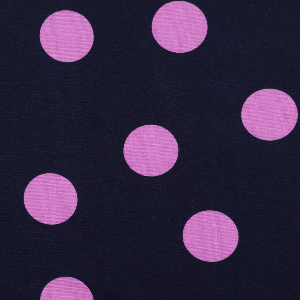 Flanel Dots - Navy Lila- Poppy