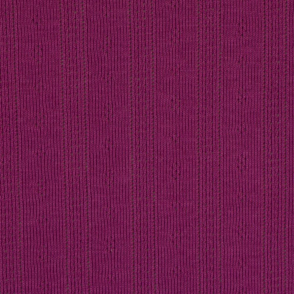 Pointelle Jersey - Dark Violet