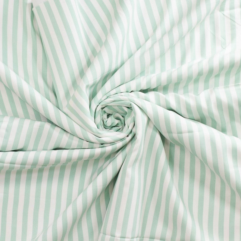 
                      
                        Verticale Streep Mint Groen - Viscose
                      
                    