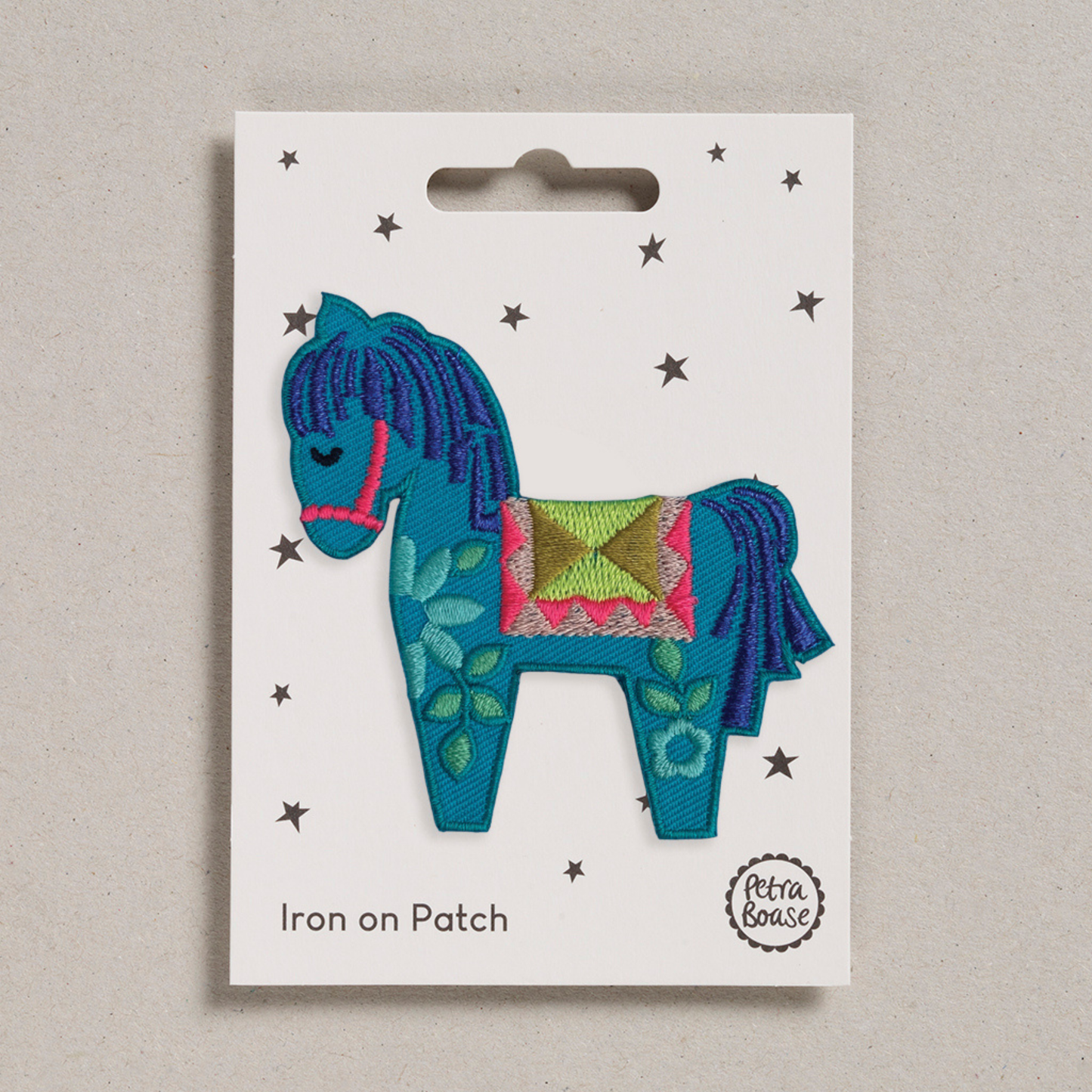 Iron on Patch - Dala Horse