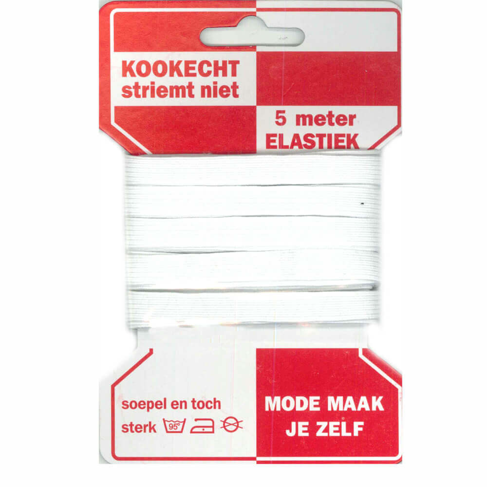 Elastiek 10 mm - 5 m