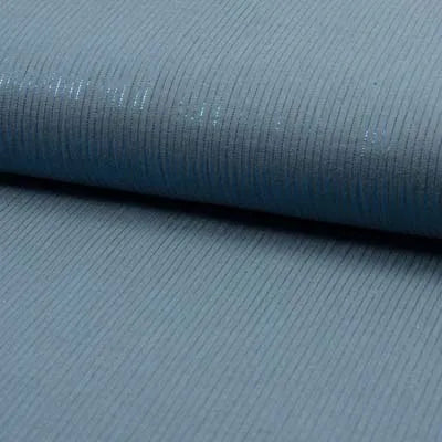 Lurex Line Hydrofiel – Dusty Blue