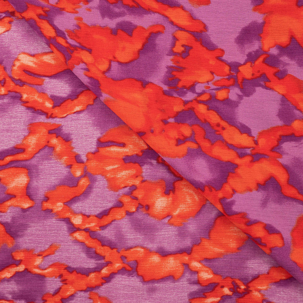 
                      
                        Abstract Paars Rood - Viscose Crinkle
                      
                    