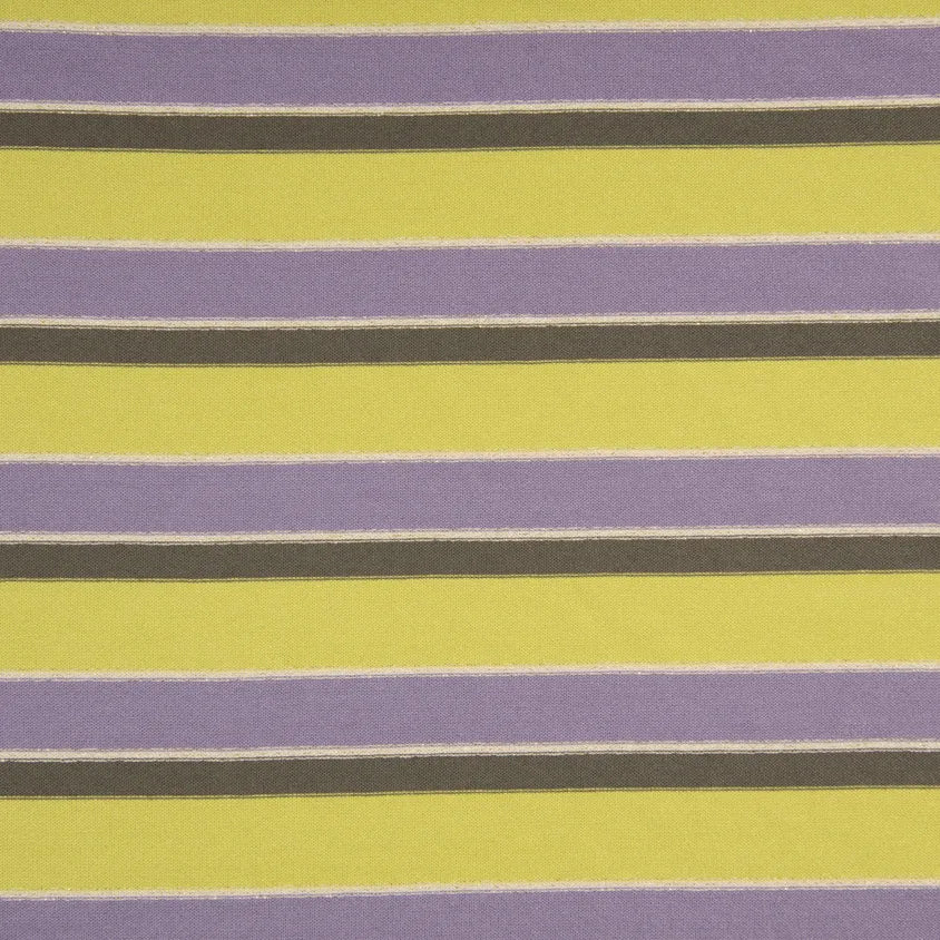 Sparkling stripe Lime Lilac - Knit