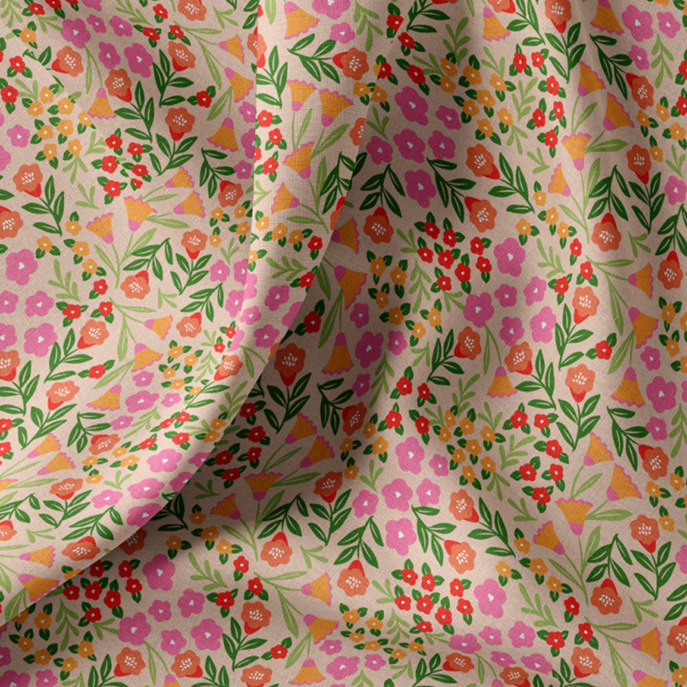 
                  
                    French Flowers - Poplin Katoen
                  
                