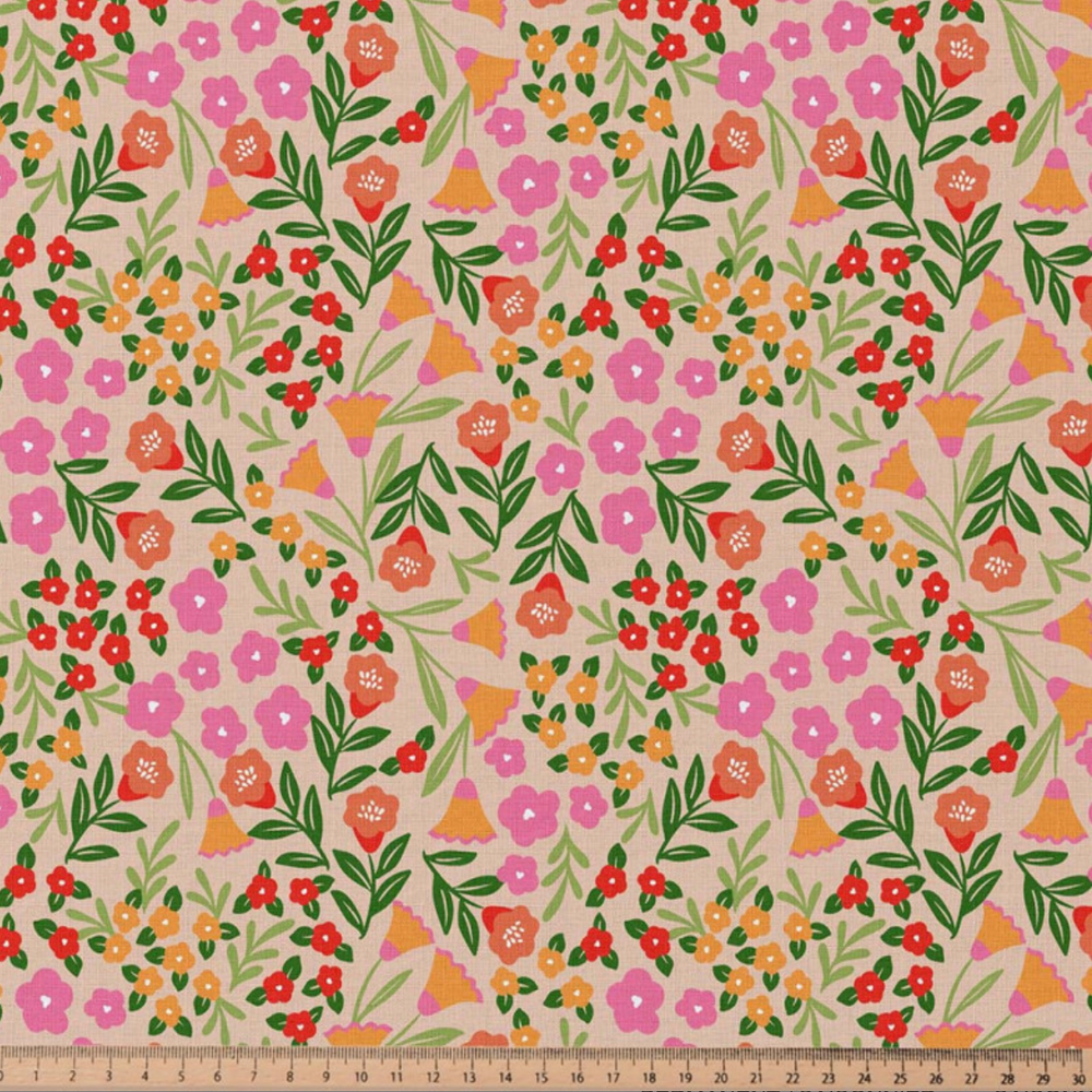 
                  
                    French Flowers - Poplin Katoen
                  
                