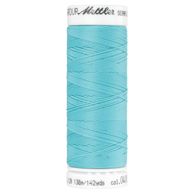 Amann Mettler Seraflex 0408 (Aqua) - 130m - The Final Stitch