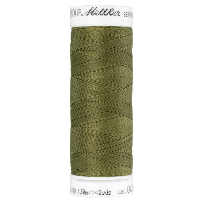 Amann Mettler Seraflex 0420 (Olive Drab) - 130m - The Final Stitch