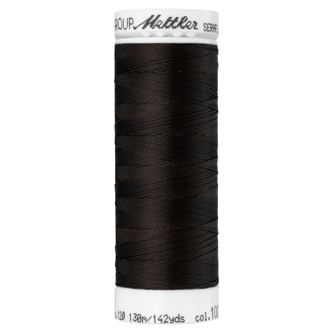 Amann Mettler Seraflex 1002 (Very Dark Brown) - 130m - The Final Stitch