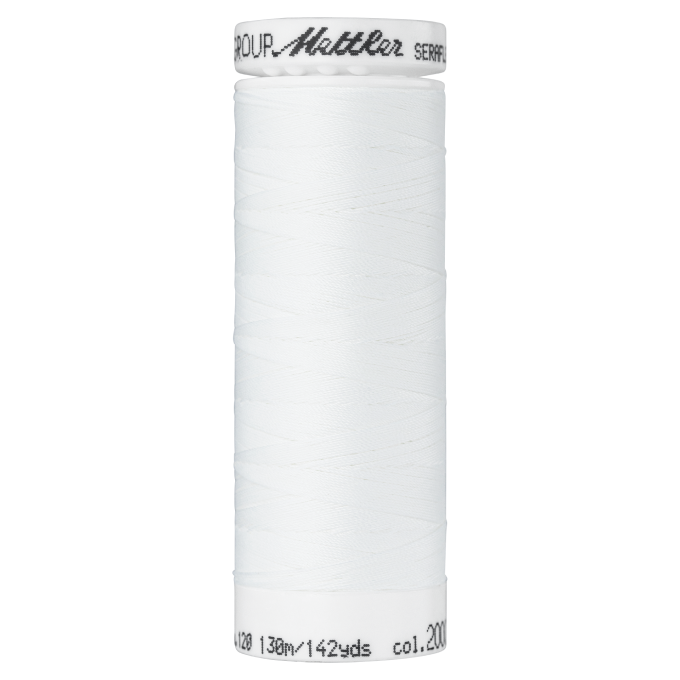 Amann Mettler Seraflex 2000 (White) - 130m - The Final Stitch