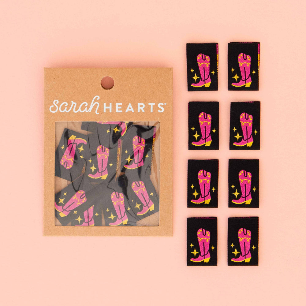 Cowboy Boot Label - Sarah Hearts