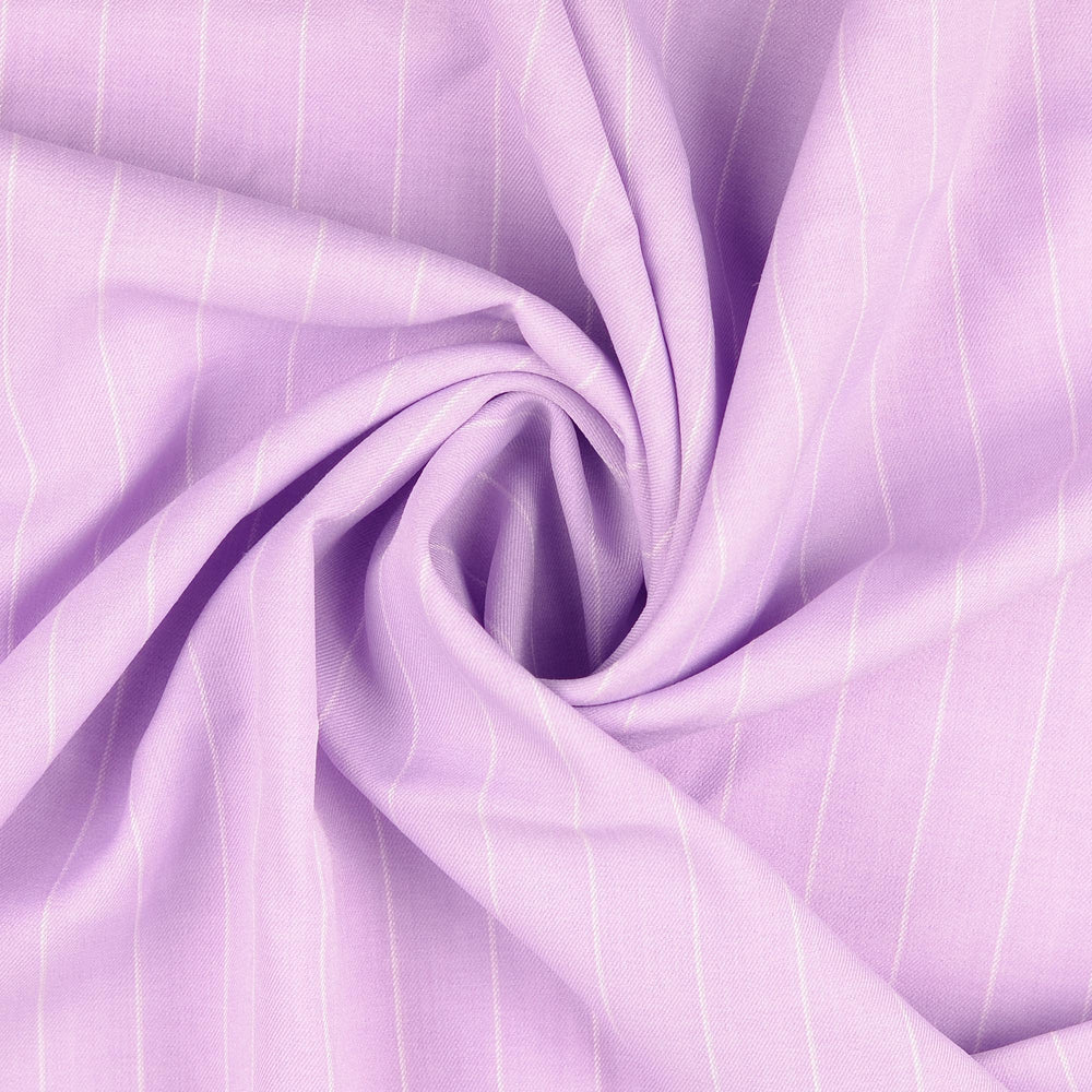 Pinstripe Lavender - Polyester