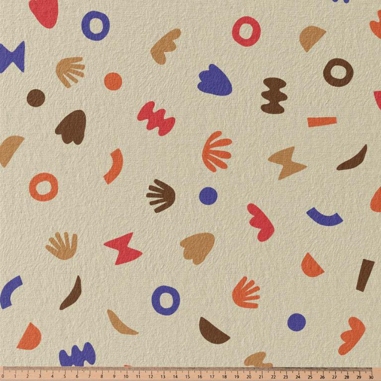 
                  
                    Matisse Abstract Shapes - Beige - Soft Sweat
                  
                